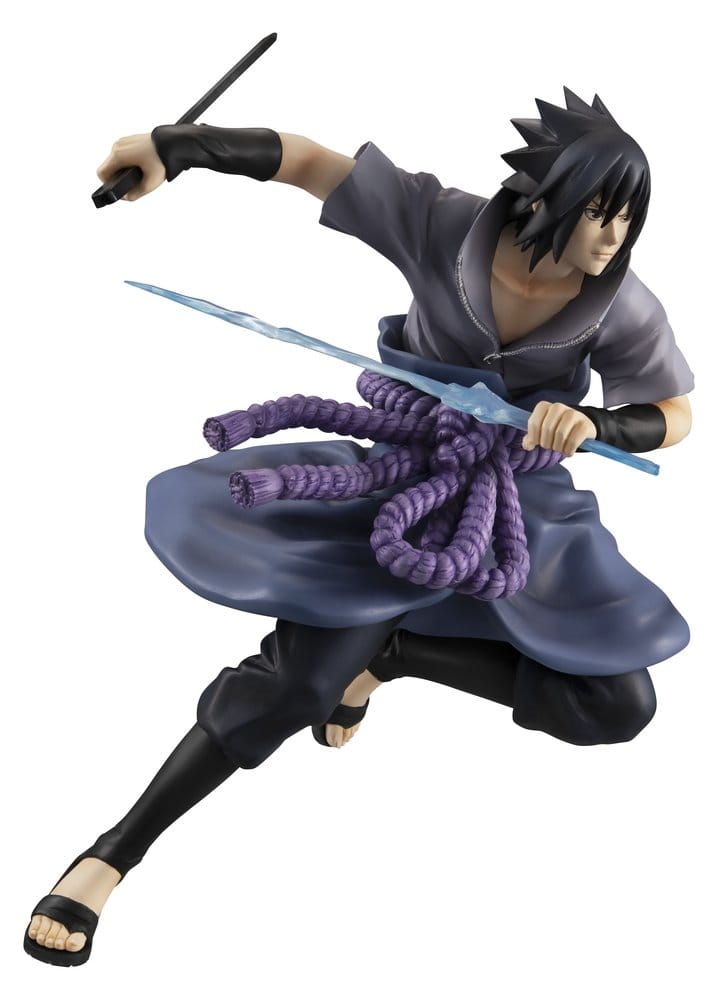 x_meho852145 Naruto Shippuden G.E.M. Series PVC Figure Sasuke Uchiha Great Ninja War Ver. 23 cm (Repeat) - immagine 1