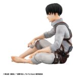 Attack on Titan G.E.M. Series PVC Figure Squad Captain Levi Palm Size 9 cm - immagine 5