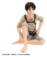 Attack on Titan G.E.M. Series PVC Figures 2-Pack Eren Yeager & Squad Captain Levi Palm Size - immagine 4