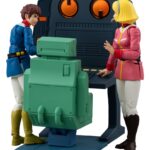 Mobile Suit Gundam G.M.G. Collection EX Diorama White Base Bridge Radio Operator Desk Set 10 cm (with gift)