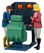 Mobile Suit Gundam G.M.G. Collection EX Diorama White Base Bridge Radio Operator Desk Set 10 cm (with gift)