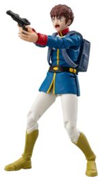 Mobile Suit Gundam G.M.G. Collection EX Diorama White Base Bridge Radio Operator Desk Set 10 cm (with gift) - immagine 3