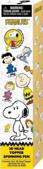 Snoopy 3D Head Topper Spinning Pen Display (16) - immagine 2