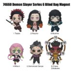 Demon Slayer 3D Foam Magnets Series 6 Blind Bag Display (12) - immagine 3