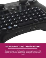 PlayStation 4 Mini Keyboard / Chatpad Bluetooth Wireless - immagine 4