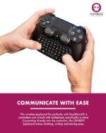 PlayStation 4 Mini Keyboard / Chatpad Bluetooth Wireless - immagine 5