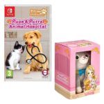 Pups & Purrs Animal Hospital Videogame with plush figure Cat