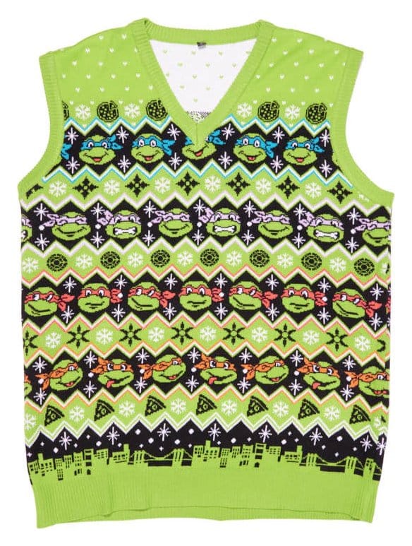 x_nmsk-ns5176 Teenage Mutant Ninja Turtles Christmas Tank Top - immagine 1