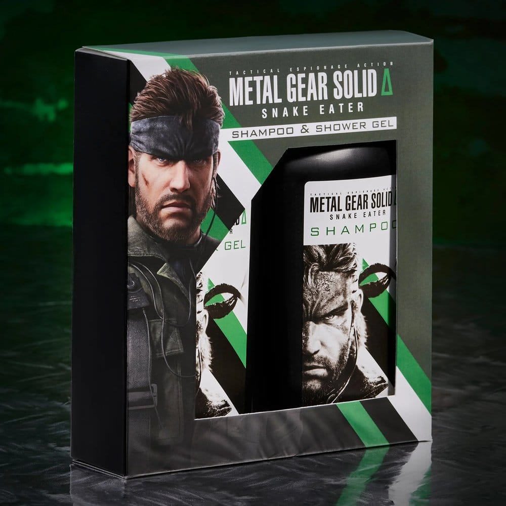 x_nmsk-ns5659 Metal Gear Solid Gift Set Shower Gel & Shampoo - immagine 1