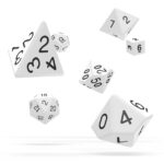 Oakie Doakie Dice RPG Set Solid - White (7)