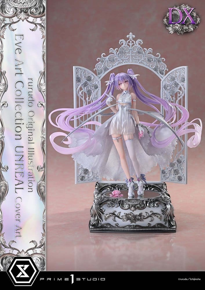 x_p1scmrrd-01dxs Original Illustration Concept Masterline Statue 1/5 Eve Art Collection UNREAL Cover Art DX Bonus Version 52 cm - immagine 1