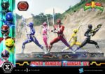 Mighty Morphin Power Rangers Premium Masterline Set of 5 Statues 1/4 Deluxe Version 62 cm - immagine 2