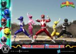 Mighty Morphin Power Rangers Premium Masterline Set of 5 Statues 1/4 Deluxe Version 62 cm - immagine 3