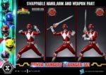 Mighty Morphin Power Rangers Premium Masterline Set of 5 Statues 1/4 Deluxe Version 62 cm - immagine 5