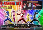 Mighty Morphin Power Rangers Premium Masterline Set of 5 Statues 1/4 Deluxe Bonus Version 62 cm - immagine 2