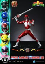 Mighty Morphin Power Rangers Premium Masterline Set of 5 Statues 1/4 Deluxe Bonus Version 62 cm - immagine 3