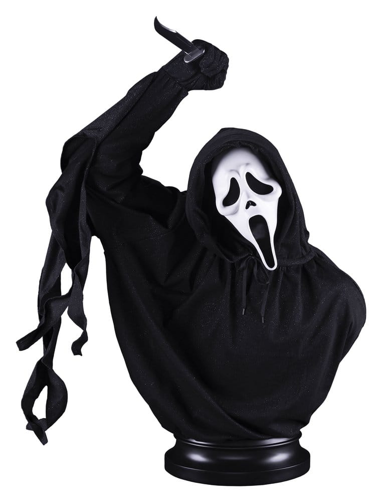x_pcsgfacelsbdx Ghost Face Life-Size Bust Deluxe Edition 94 cm - immagine 1