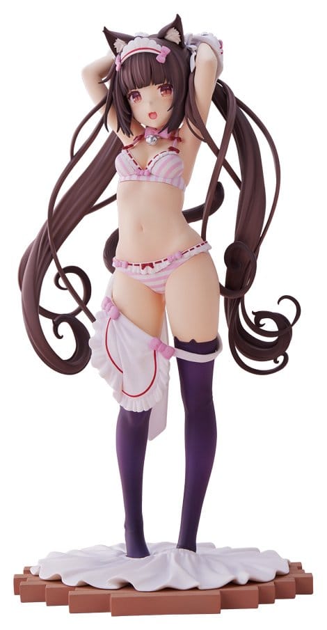 x_plumm59012 Nekopara PVC Figure 1/7 Chocola Dress up time 24 cm - immagine 1