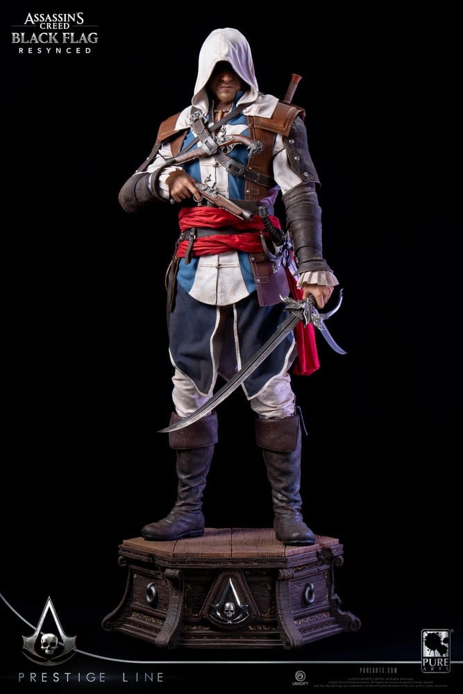 x_pure064ac Assassin's Creed Prestige Line Statue 1/2 Edward Kenway 110 cm - immagine 1