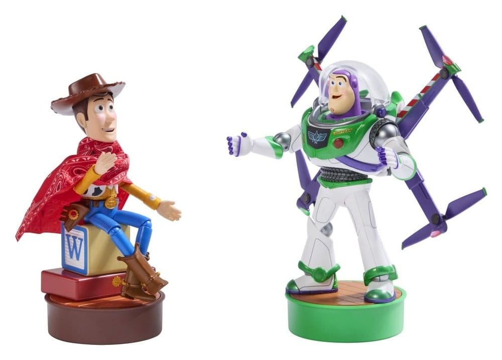 x_rbsn-bhs-o-wjzdy5-it Disney Interactive Robot Toy Story 5 Set - Buzz Lightyear & Woody (Hi-Tech Edition) *Italian Version* - immagine 1