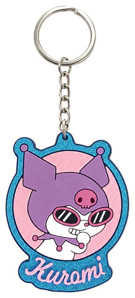 x_saka70506 Sanrio Rubber Keychain Kuromi 7 cm - immagine 1