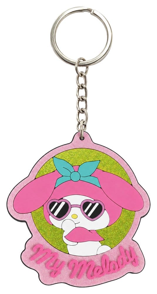 x_saka70507 Sanrio Rubber Keychain My Melody 7 cm - immagine 1