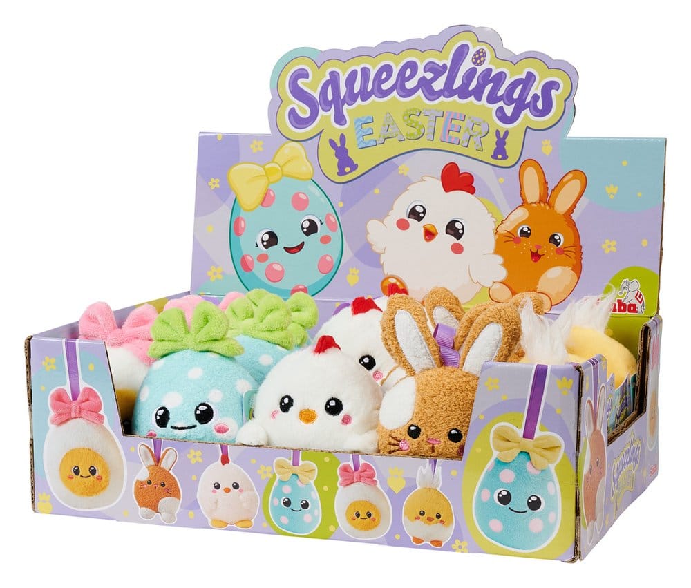 x_sim105950144 Squeezlings Plush Figure 5-Pack Display (20) - immagine 1
