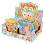 Squeezlings Plush Figure Snackbag 3-Pack Display (6)