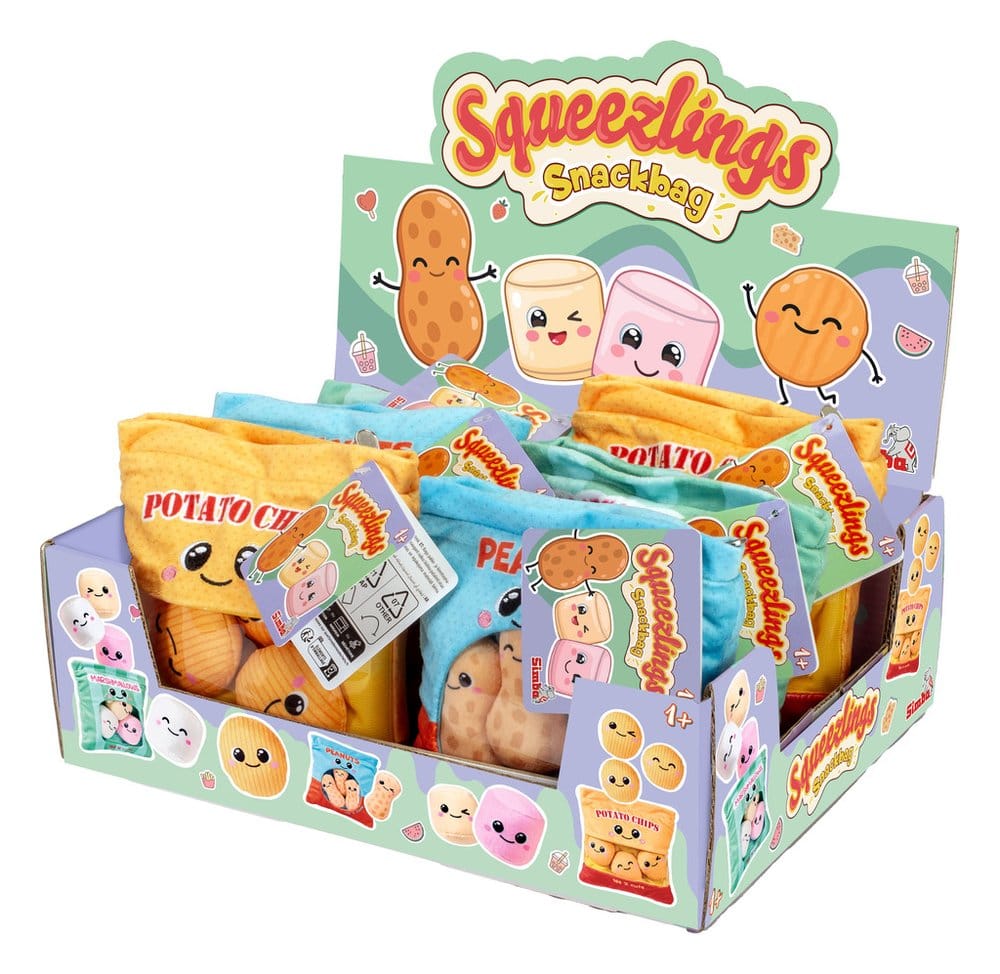 x_sim105950268 Squeezlings Plush Figure Snackbag 3-Pack Display (6) - immagine 1