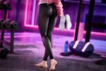 Super Sonico PVC Figure 1/6 Exercise Ver. 27 cm - immagine 6