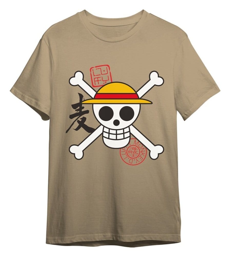 x_splay-6884 One Piece T-Shirt Skull Sand - immagine 1