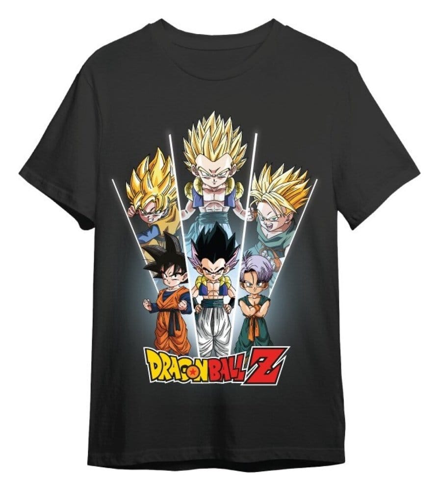 x_splay-7211 Dragon Ball T-Shirt Gotrunks Black - immagine 1