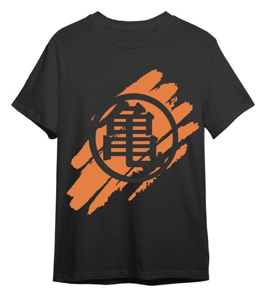 x_splay-7242 Dragon Ball T-Shirt Logo Kame Black - immagine 1