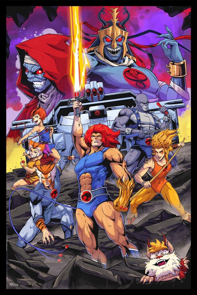 x_ss502606u ThunderCats Fine Art Print ThunderCats Roar! 41 x 61 cm - unframed - immagine 1