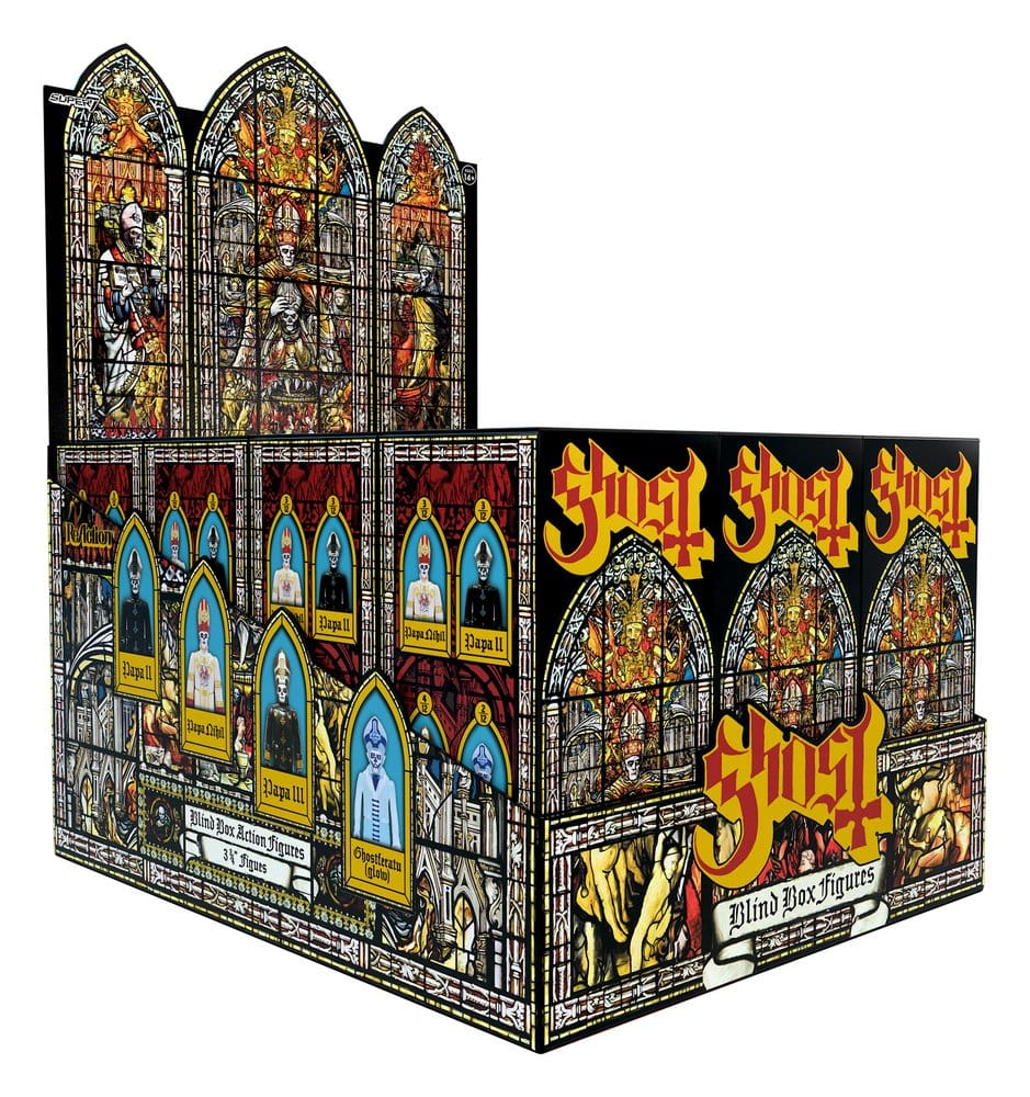 x_sup7-bb-gsbc-09906 Ghost ReAction Action Figures Wave 01 Blind Box 10 cm Display (12) - immagine 1