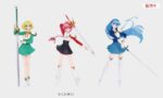 Magic Knight Rayearth Vivit PVC Figure Hikaru Shidou 18 cm - immagine 5