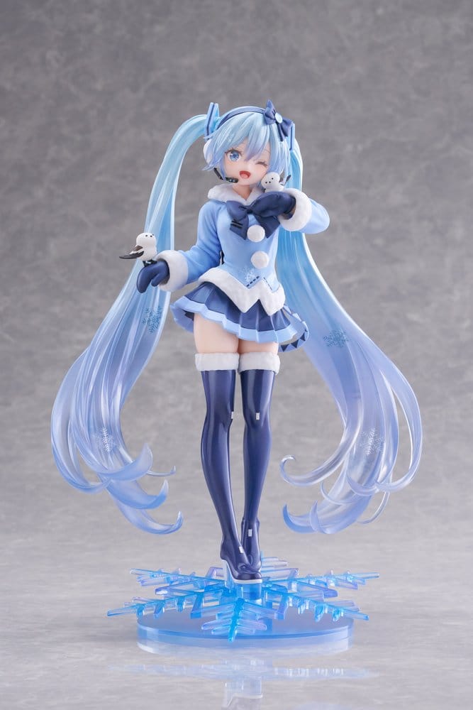 x_tapr452102200 Hatsune Miku AMP+ PVC Figure Snow Miku All Stars 2012 Ver. 25 cm - immagine 1