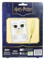 Harry Potter Plush Notebook Set with Pen Hedwig Magical Locations - immagine 4