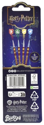 Harry Potter Gel Pens 4-Pack Magical Locations - immagine 4