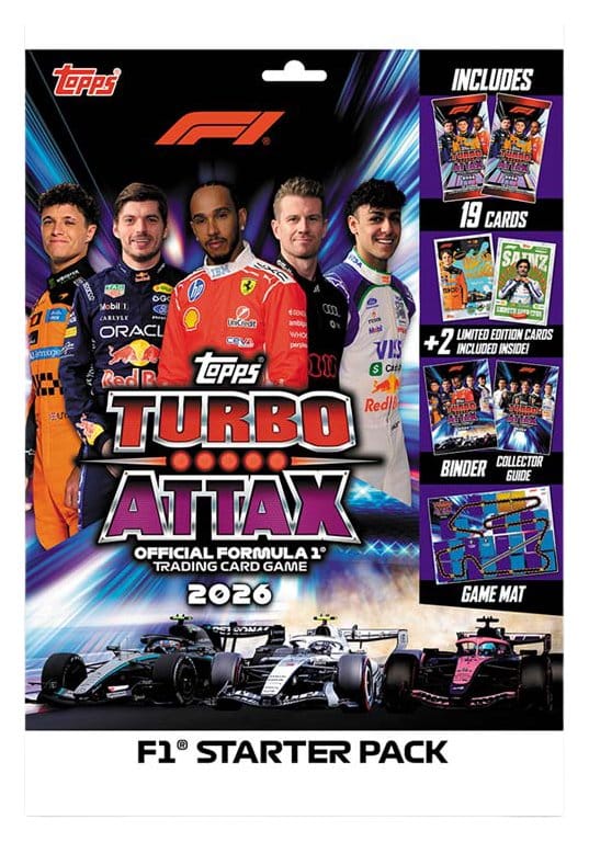 x_topp084810 Formula 1 Turbo Attax 2026 Trading Cards Starter Set - immagine 1