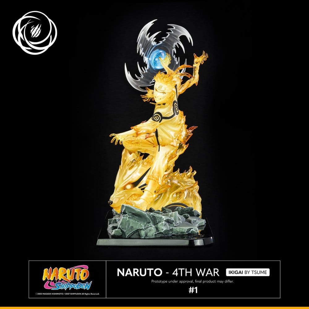 x_tsu-1184 Naruto IKIGAI Figure 1/6 Naruto Fourth Great Ninja War - immagine 1