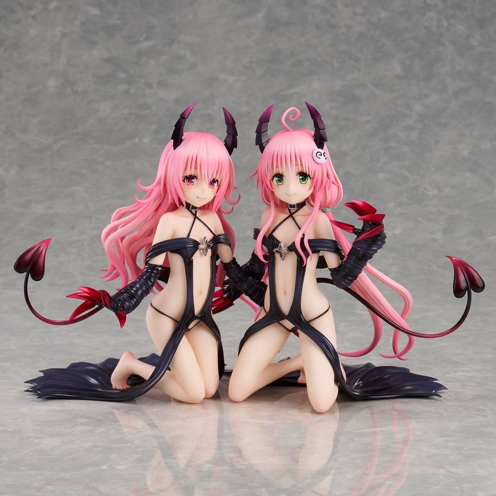 x_uncr463005uc To Love-Ru Darkness PVC Figure Lala & Momo Les filles! 15 cm - immagine 1