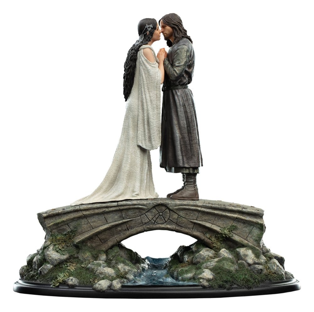 x_weta860105068 The Lord of the Rings Mini Statue Aragorn & Arwen 24 cm - immagine 1