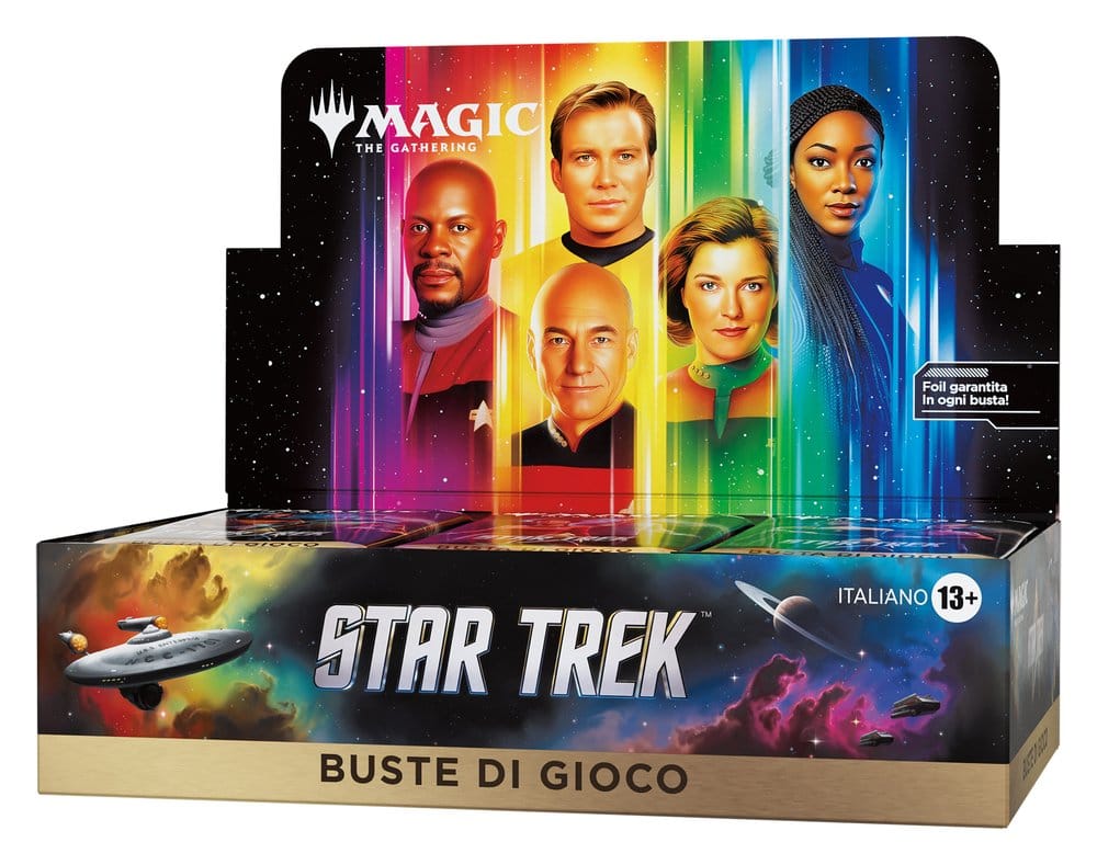 x_wotcd58941030 Magic the Gathering Star Trek Play Booster Display (30) italian - immagine 1