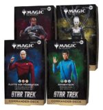 Magic the Gathering Star Trek Commander Decks Case (4) german