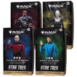 Magic the Gathering Star Trek Commander Decks Case (4) french
