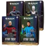 Magic the Gathering Star Trek Collector's Edition Commander Decks Case (4) english