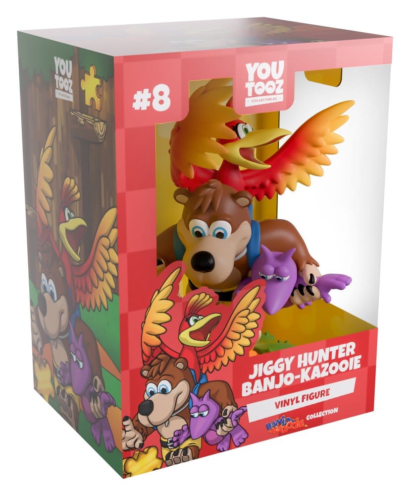 x_yoto37114 Banjo-Kazooie Vinyl Figure Jiggy Hunter Banjo & Kazooie 13 cm - immagine 1