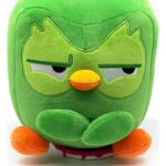 Duolingo Plush Figure No Streak Duo Shoulder Rider 15 cm