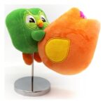 Duolingo Plush Keychain Streak Flame Duo 13 cm